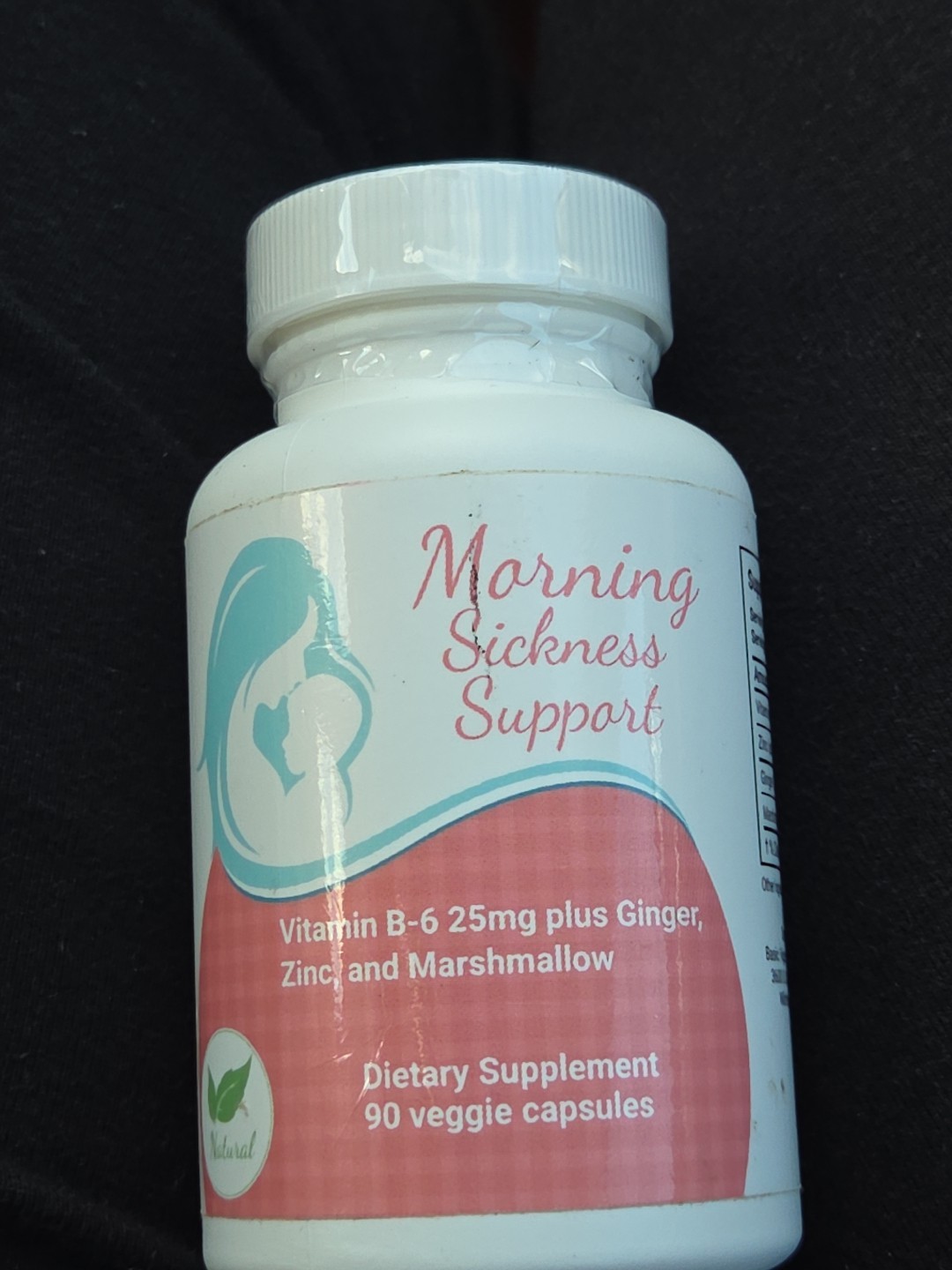 Maternal Balance Morning Sickness Support Pregnancy B6 25mg Ginger Zinc 04/2026