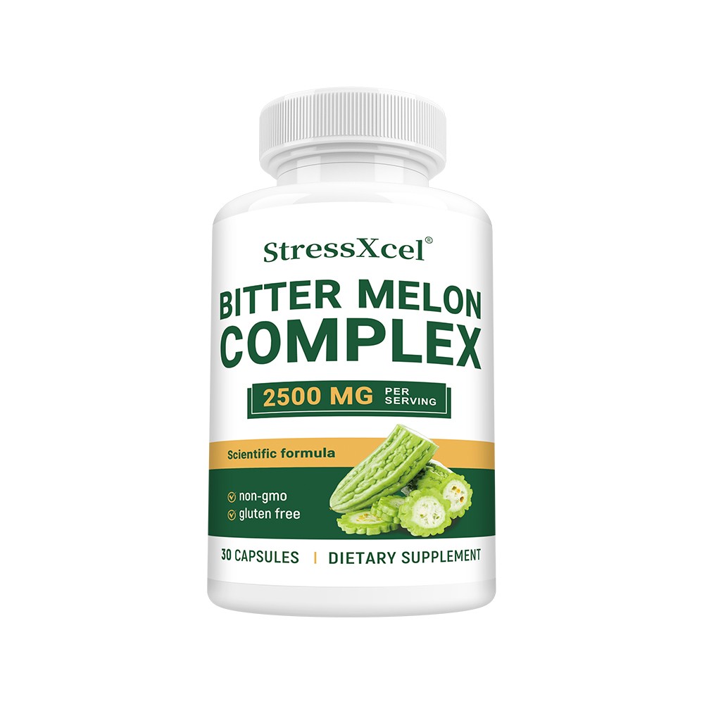 Extra Strength Bitter Melon Complex 2500mg 30/60/120Caps Non-GMO,Gluten-Free