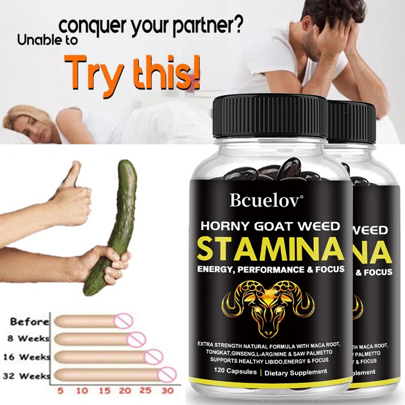 Muscle Health Supplements Improve Endurance Boost Energy Focus 120 Capsules US