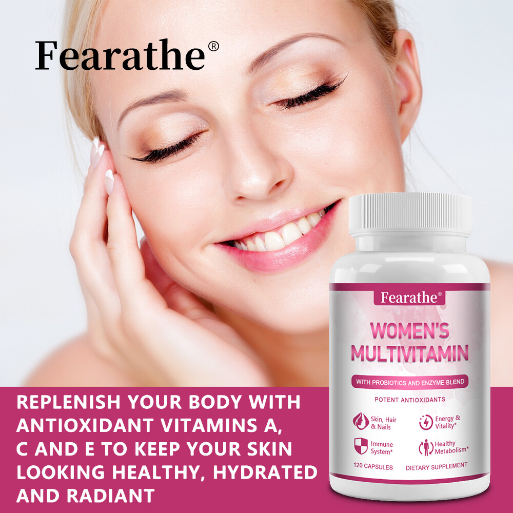 Womens Multivitamin & Multi-Mineral Increase Energy Metabolism and Vibrance