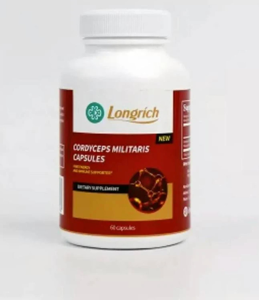 Longrich Cordyceps Militaris – Natural Energy, Immunity & Vitality Support (60)