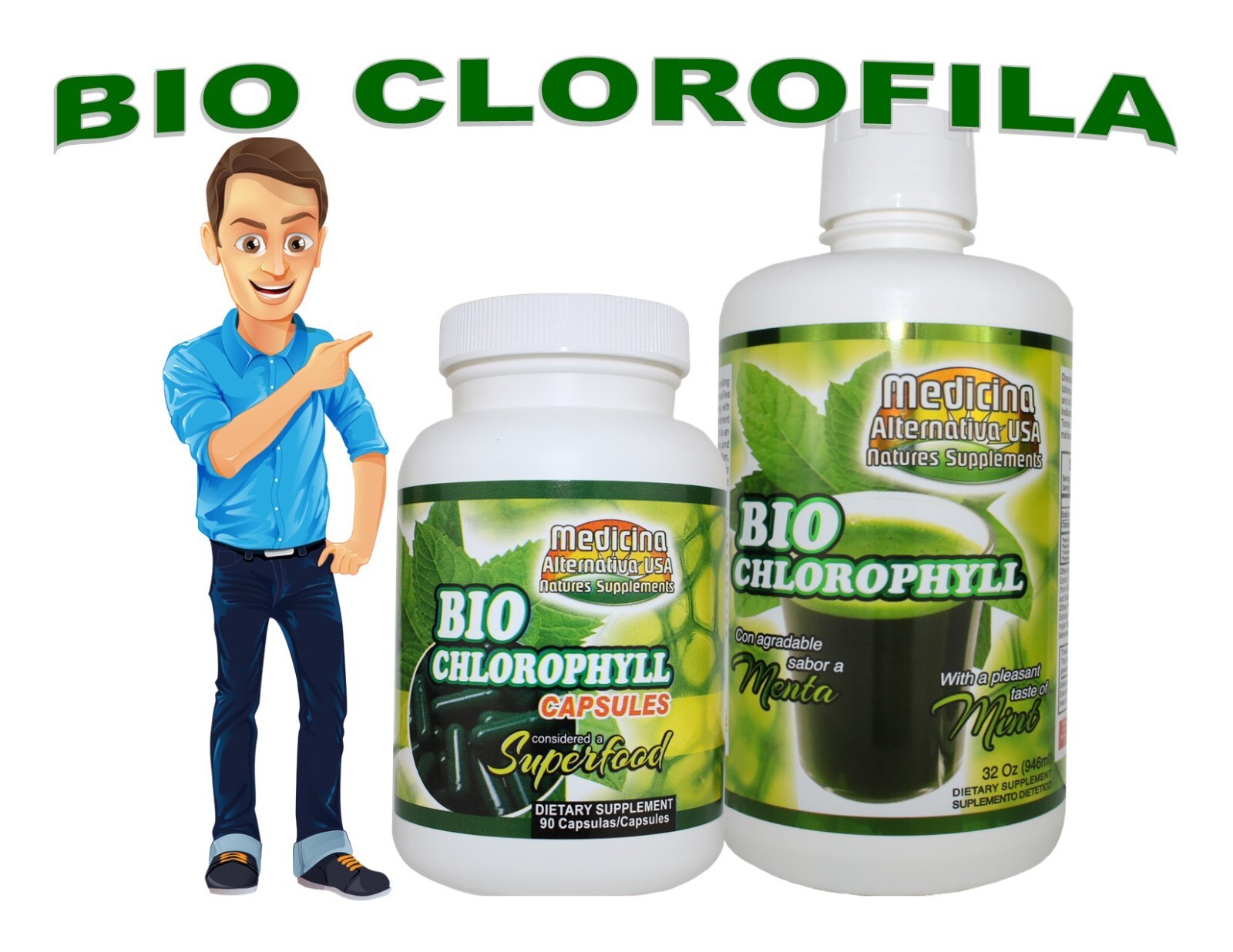 CLOROFILA 100% NATURAL