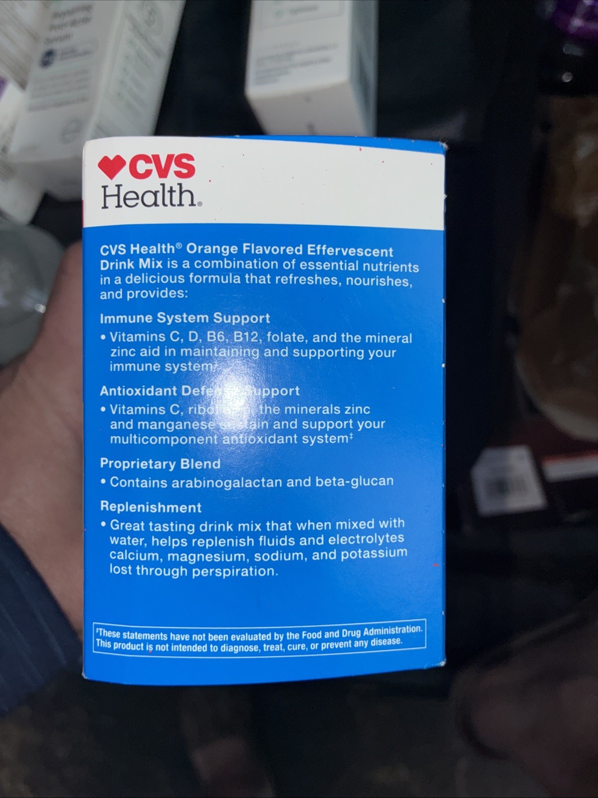 CVS Health Vitamin C + Immune Dietary Supplement, 30 Like Emergen-C