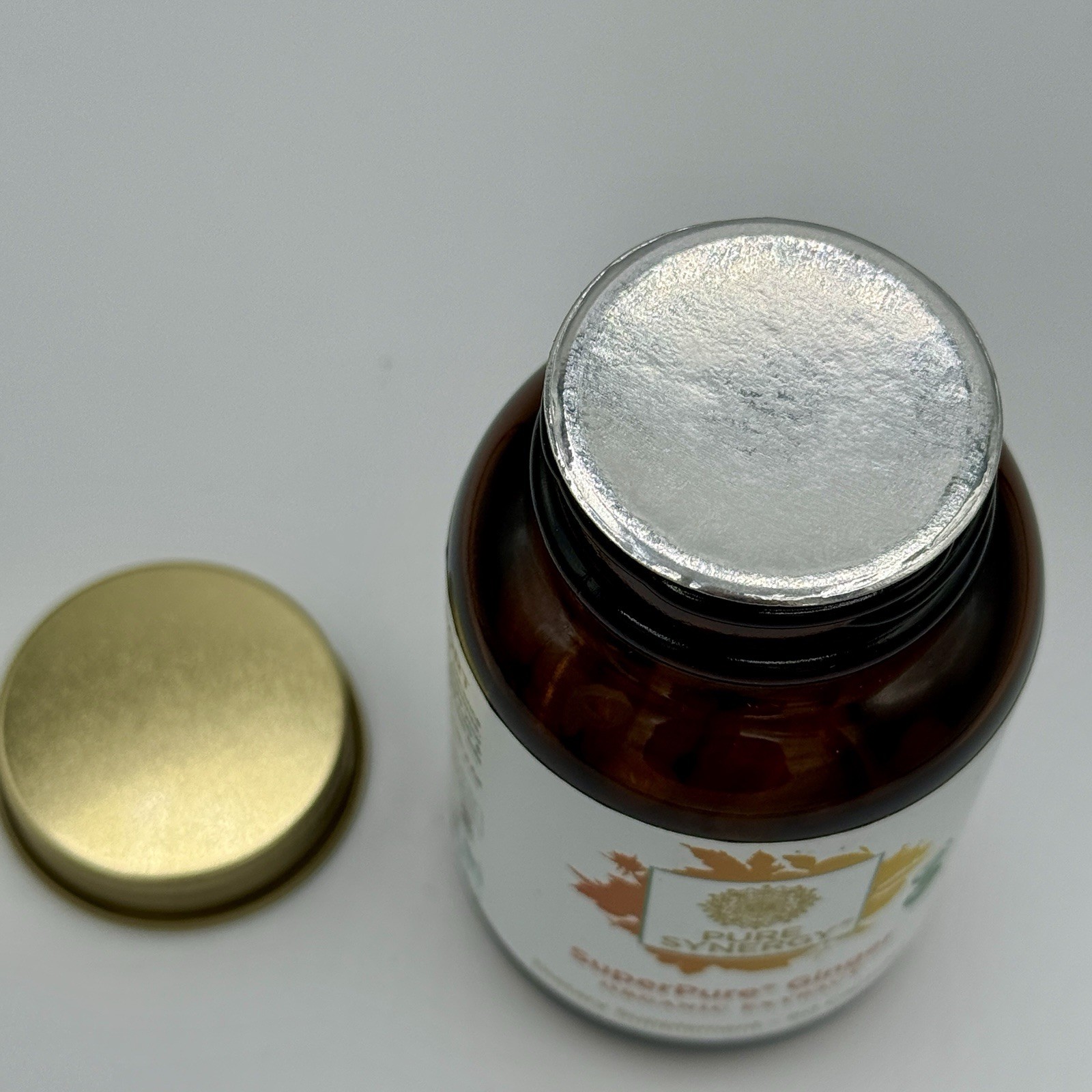Pure Synergy Superpure Ginger Organic Extract, 60 Capsules, Exp 09/27, New, Seal