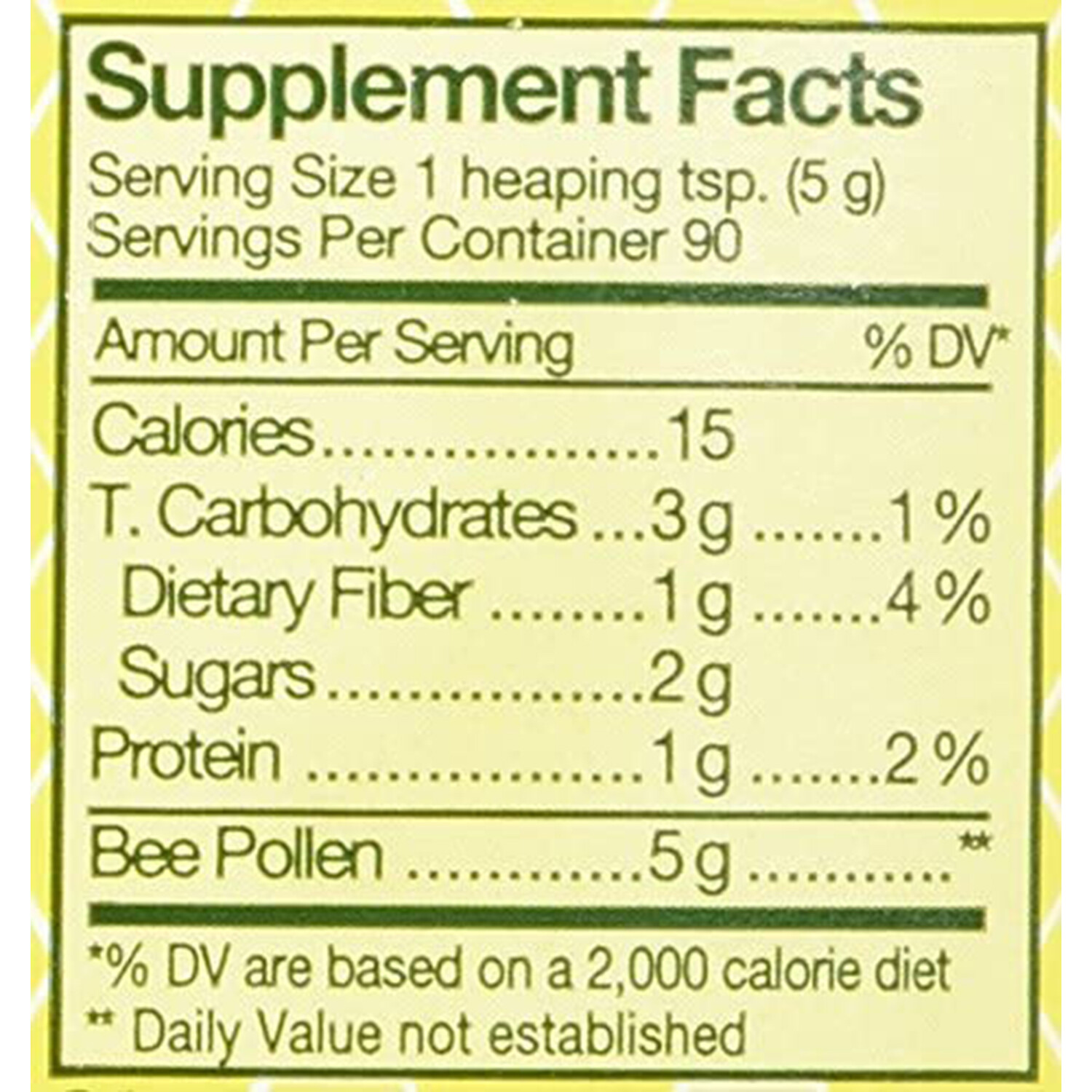 YS Organic Bee Farms Bee Pollen, Whole Granulars, 16 Ounce