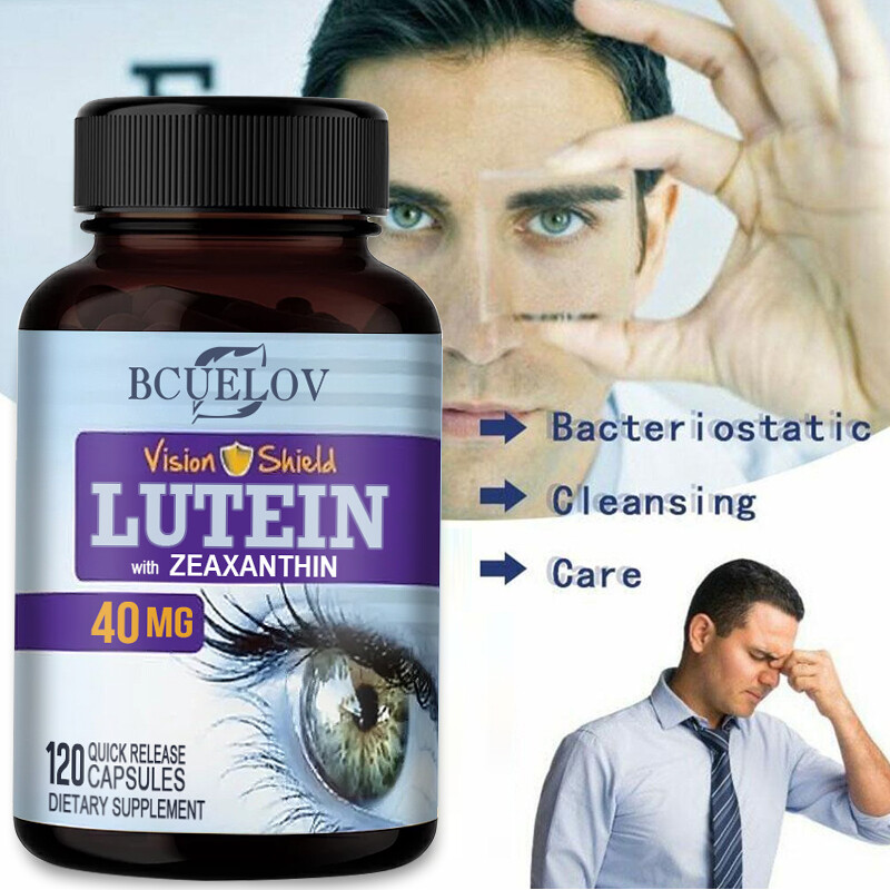 Lutein 40mg and Zeaxanthin Supplement – Premium Eye Protection Formula