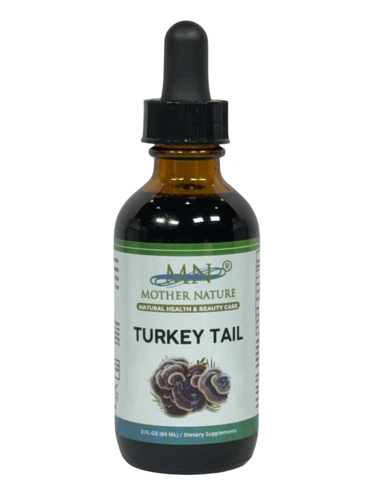 Mother Nature Turkey Tail Immune System Dietary Supplements – 60 ML