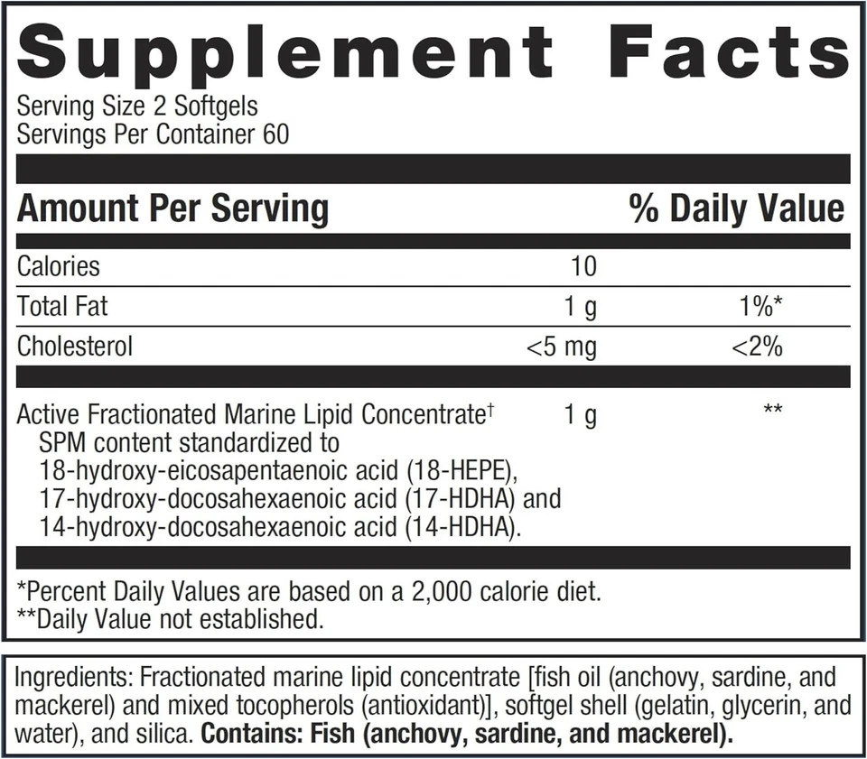 Metagenics SPM Active – 120 count Softgels Free Shipping USA…