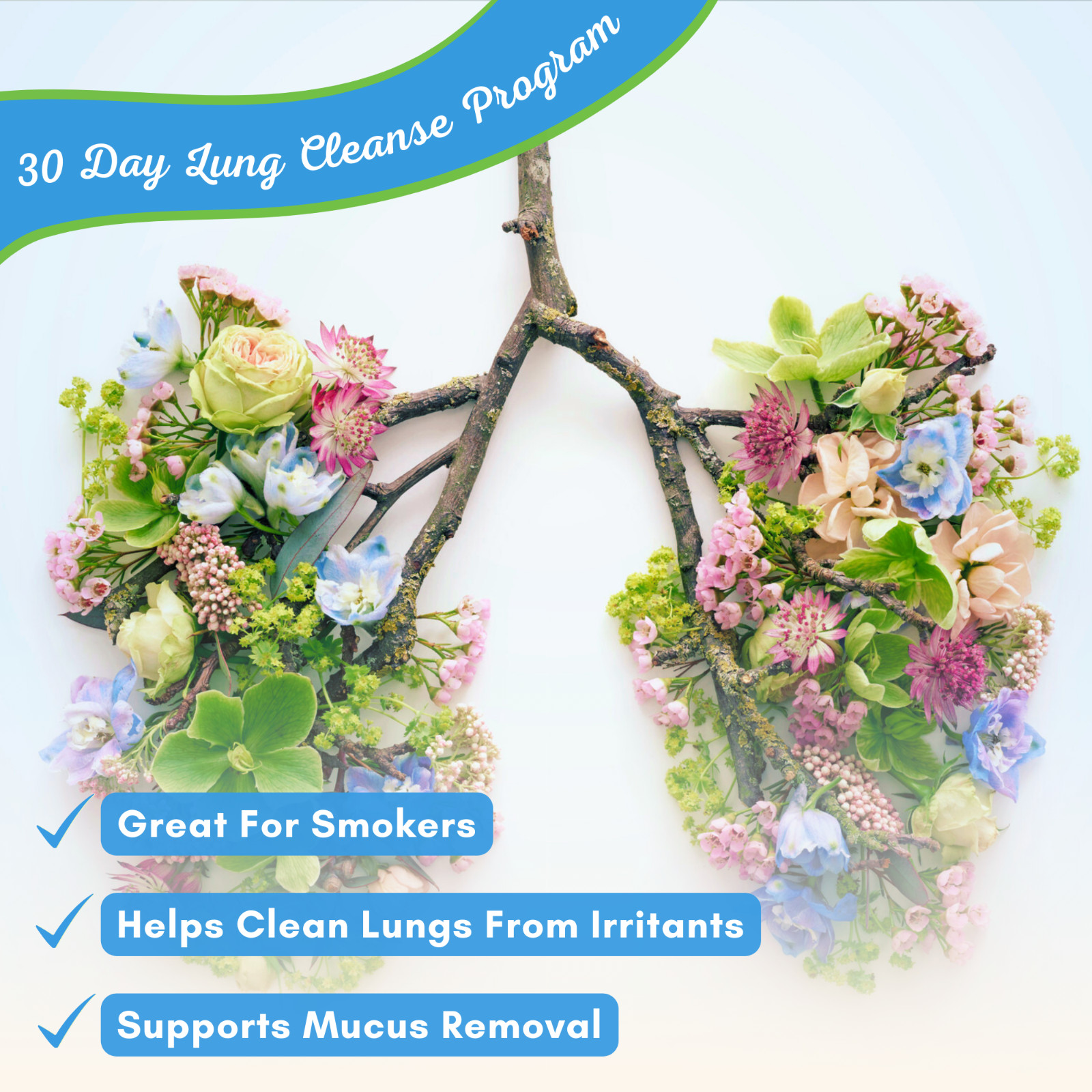 Lung Support – Lung Detox Program – Great for Smokers – Seasonal Comfort Support