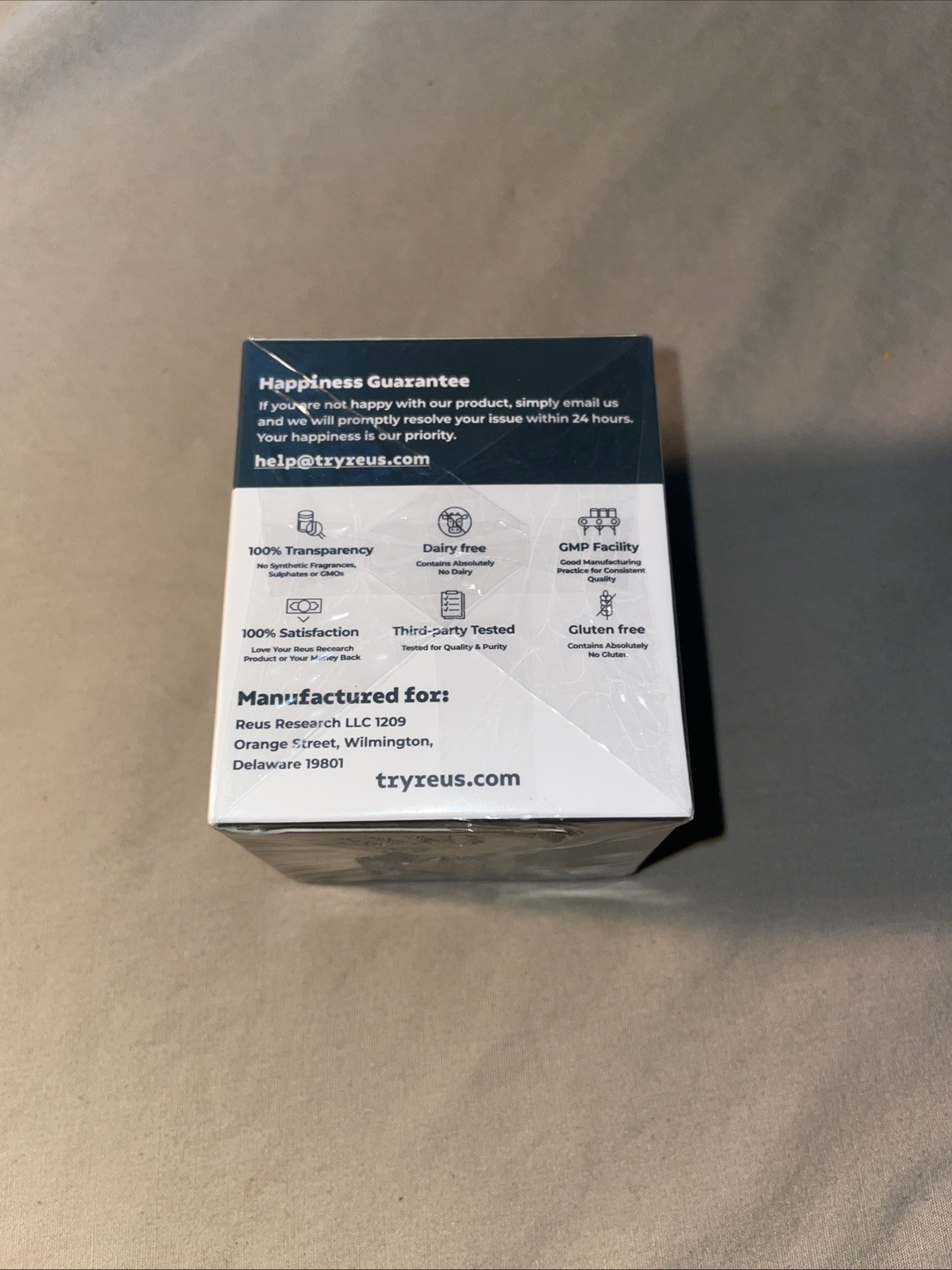 Reus Research NAD+ Nicotinamide Riboside Resveratrol 900mg 80 Caps & Extra Bottl