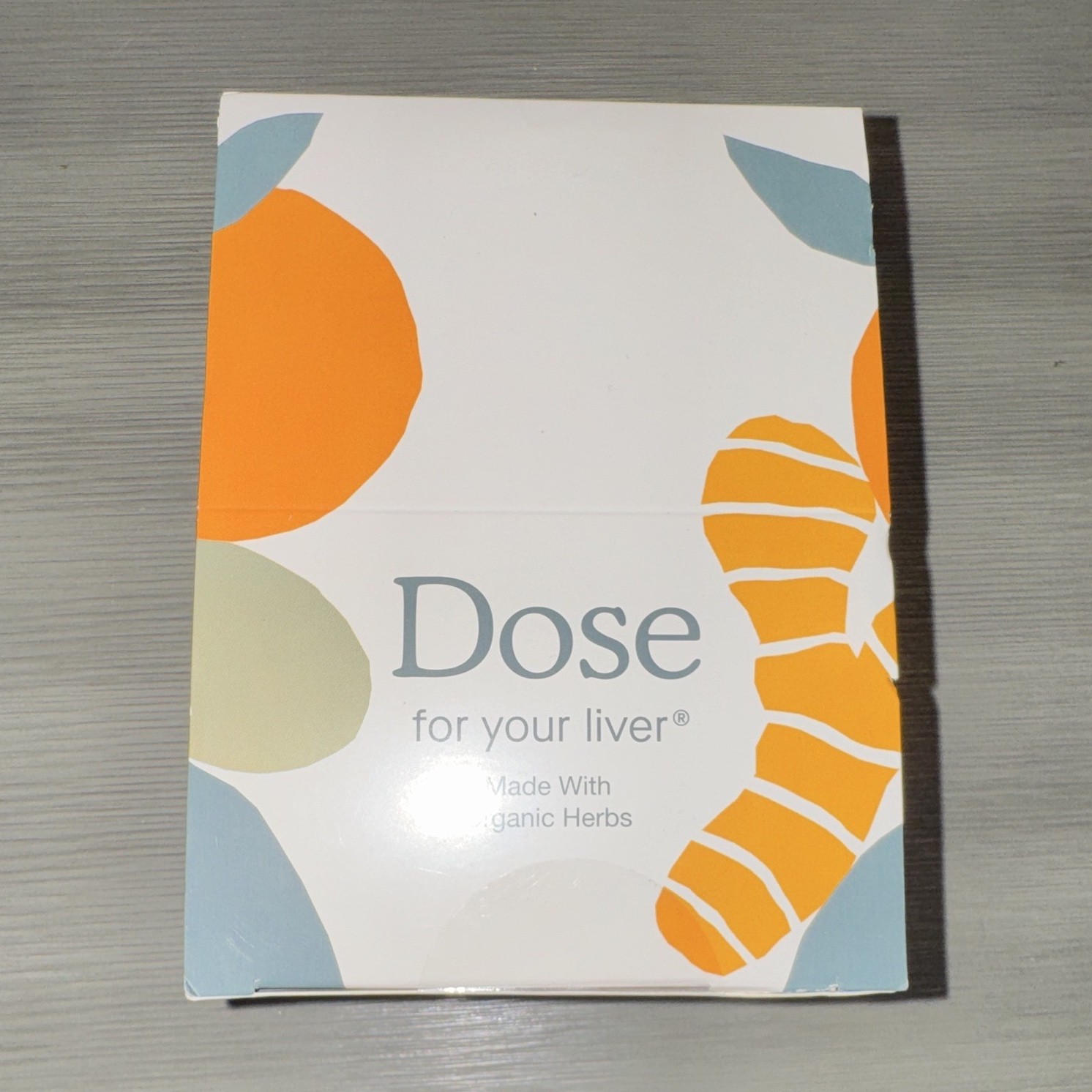 Dose Liver Health Drink Turmeric + Milk Thistle Orange 12 x 2 fl oz