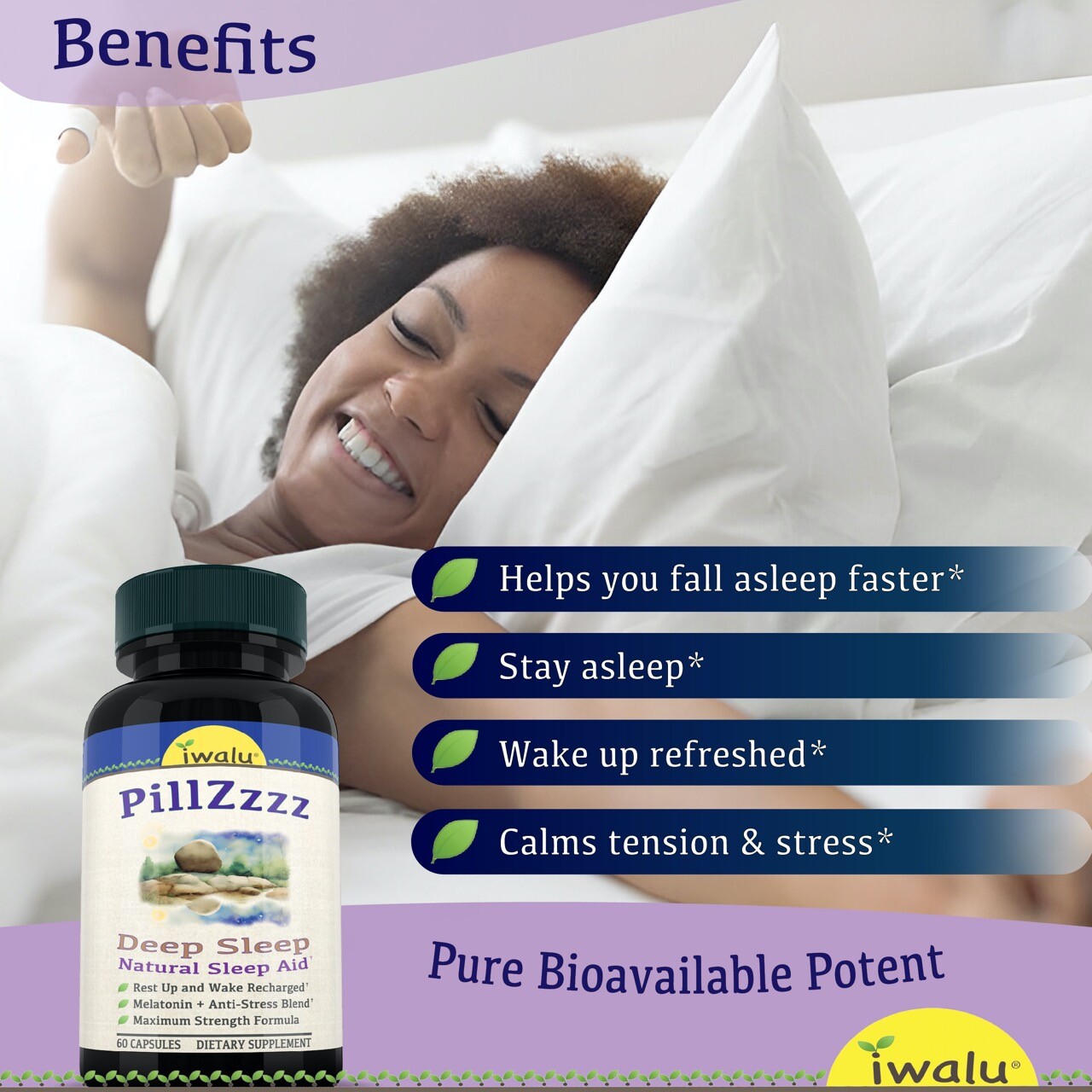 Supl. Ashwagandha Magnesio, Recuperación Muscular, Salud Corazón y Huesos