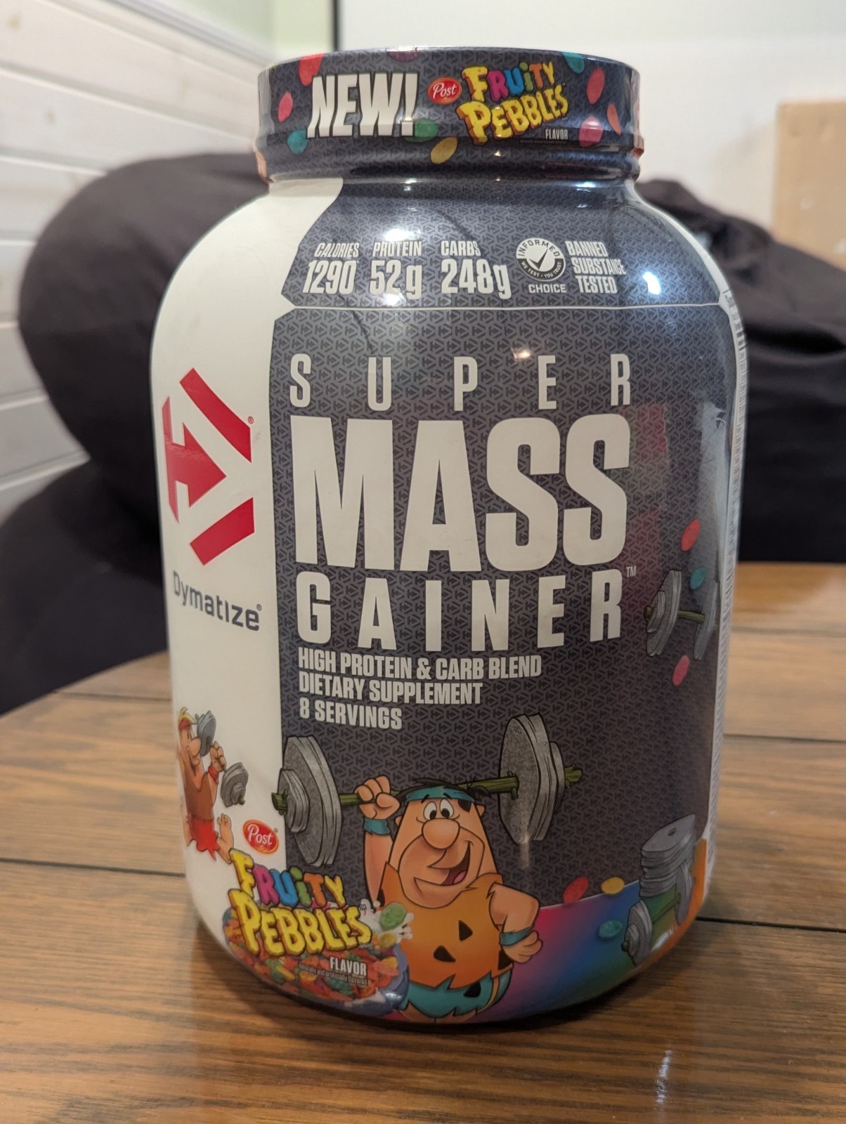 Super Mass Gainer – Fruity Pebbles 6 Pounds (8 Servings) Protein Powder