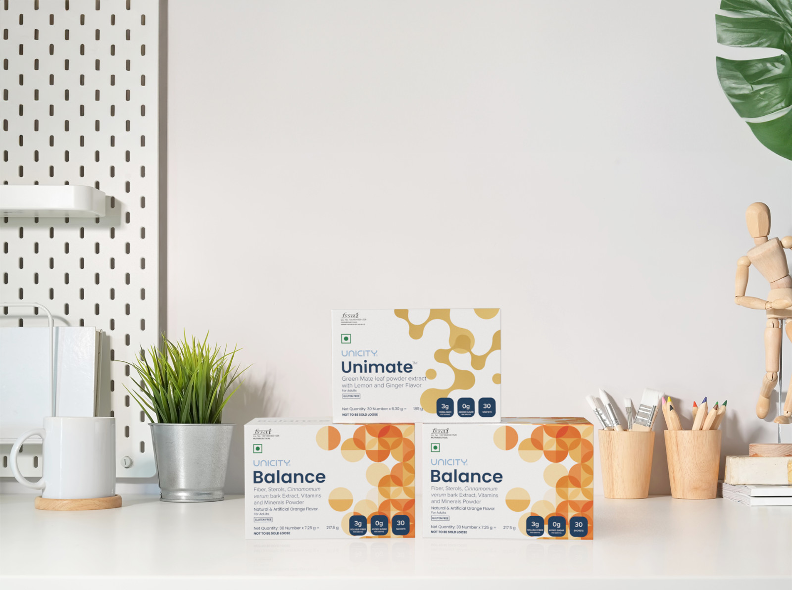 Unicity Feel Great Pack – Balance 60 Fibre Sticks + Unimate Lemon 30 Sachets