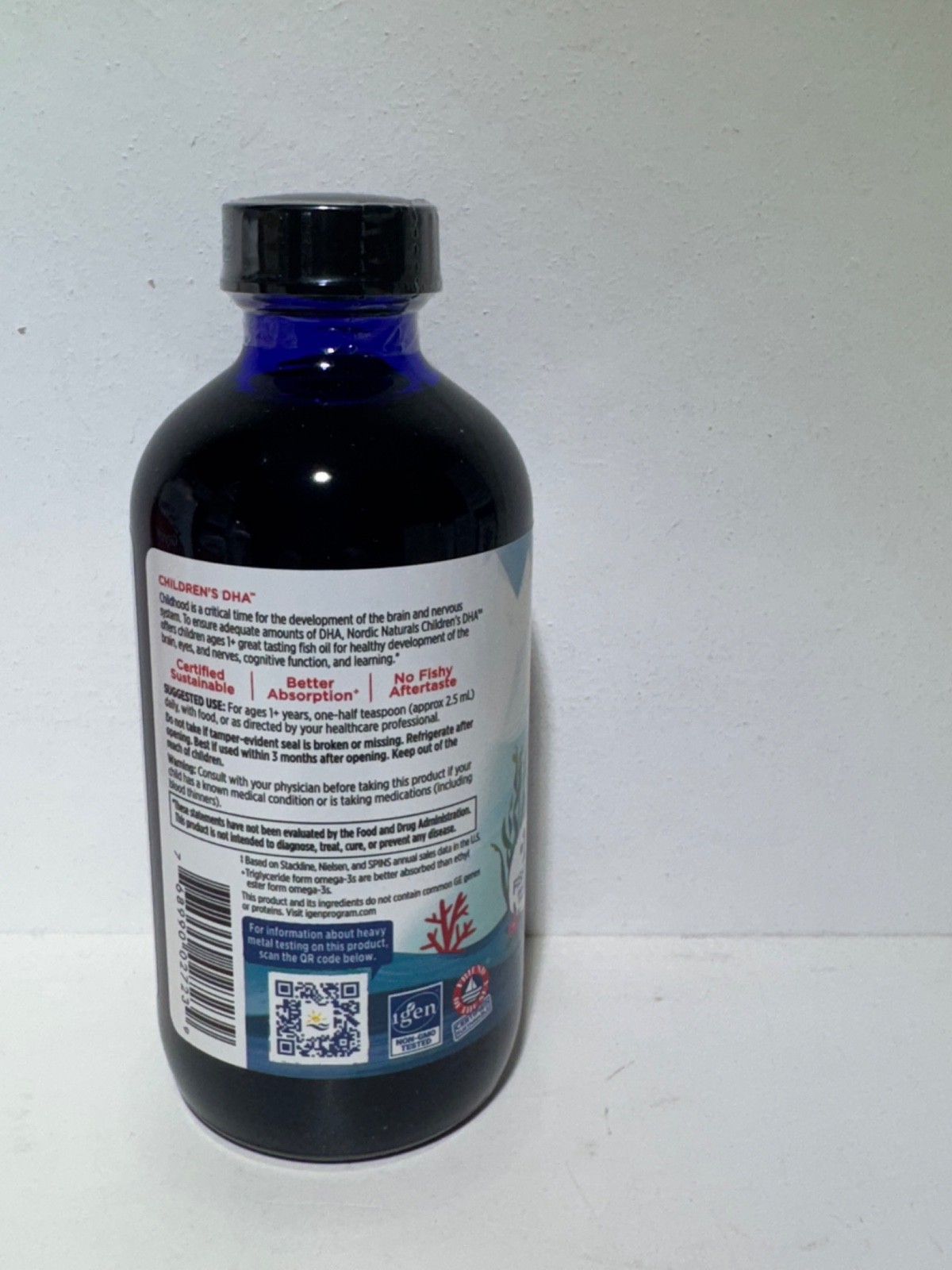 Nordic Naturals Children’s DHA Liquid – Omega-3 DHA Oil For Kids, 8 oz