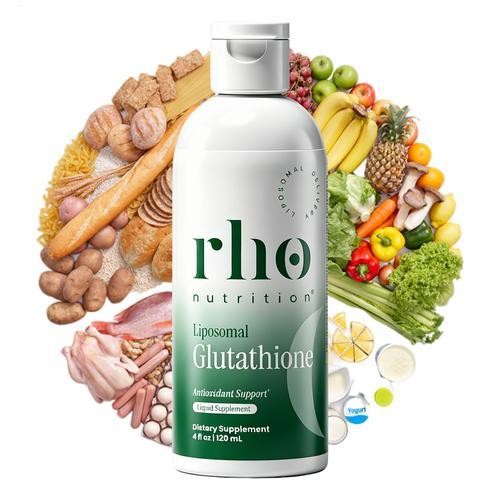 Rho Nutrition Liposomal Glutathione Liver Support Supplement 120ml