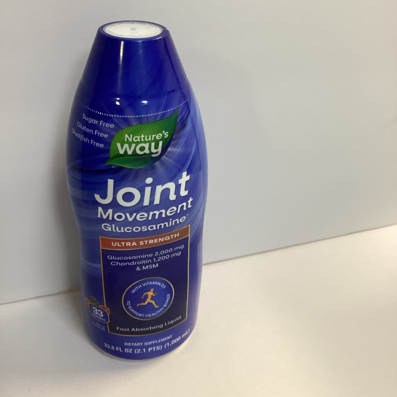 Nature’s Way Joint Movement Glucosamine Extra Strength 33.8oz Liquid EXP-05/27