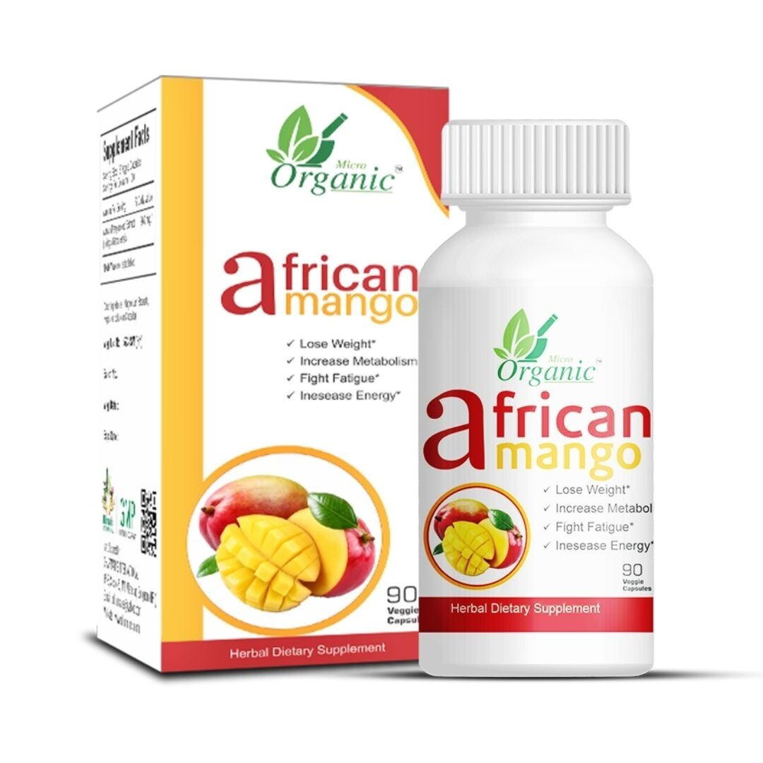 African Mango Capsules – Natural Supplement for Weight Loss & Appetite Control
