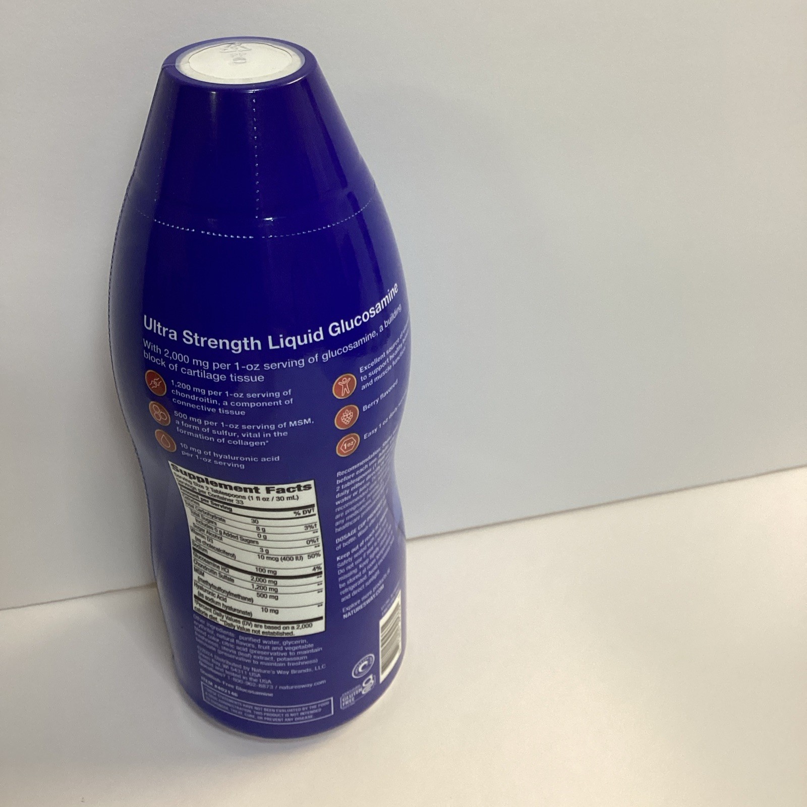 Nature’s Way Joint Movement Glucosamine Extra Strength 33.8oz Liquid EXP-05/27