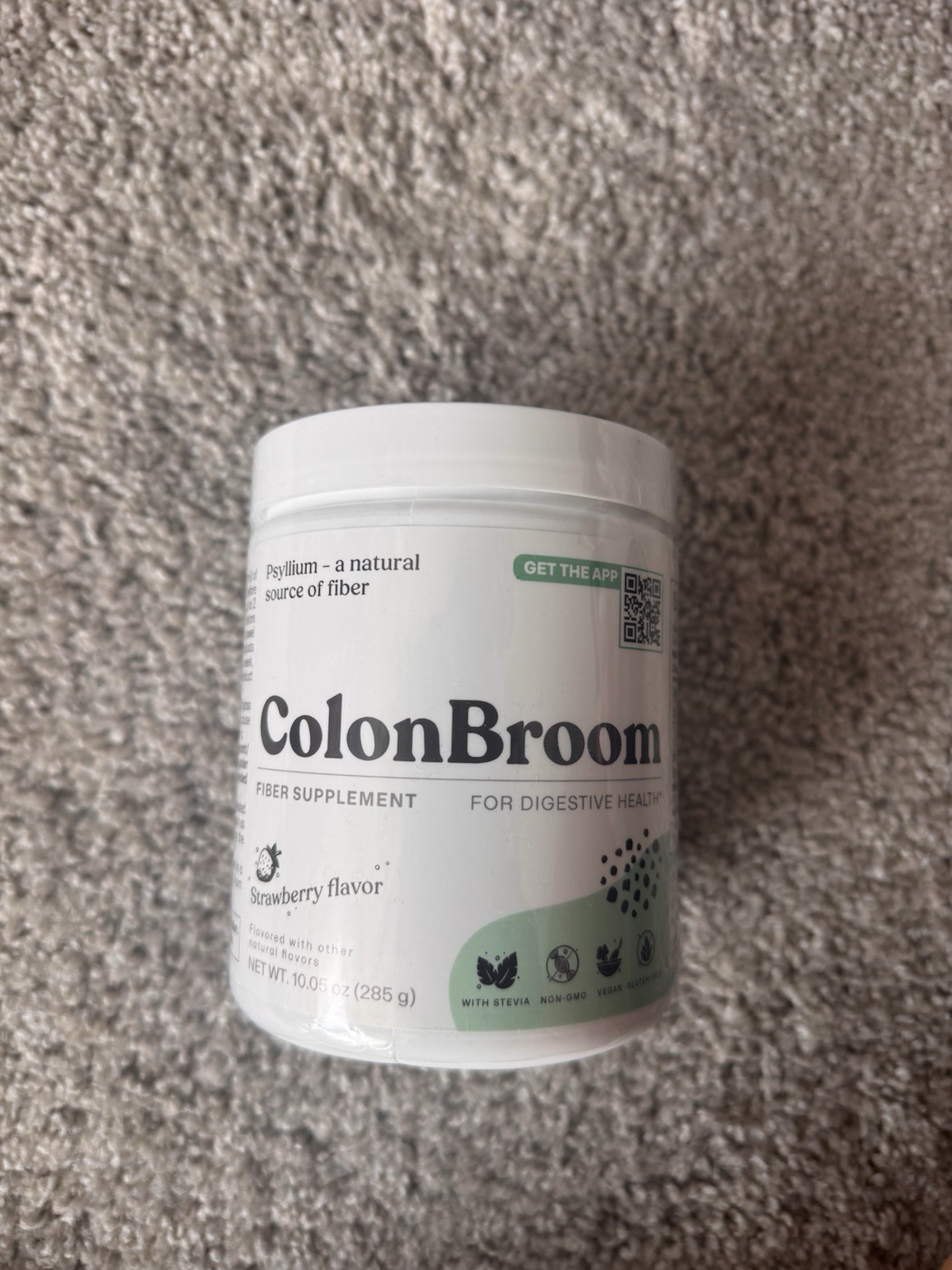 New! ColonBroom Strawberry 10.05 oz 60 servings Dietary supplements