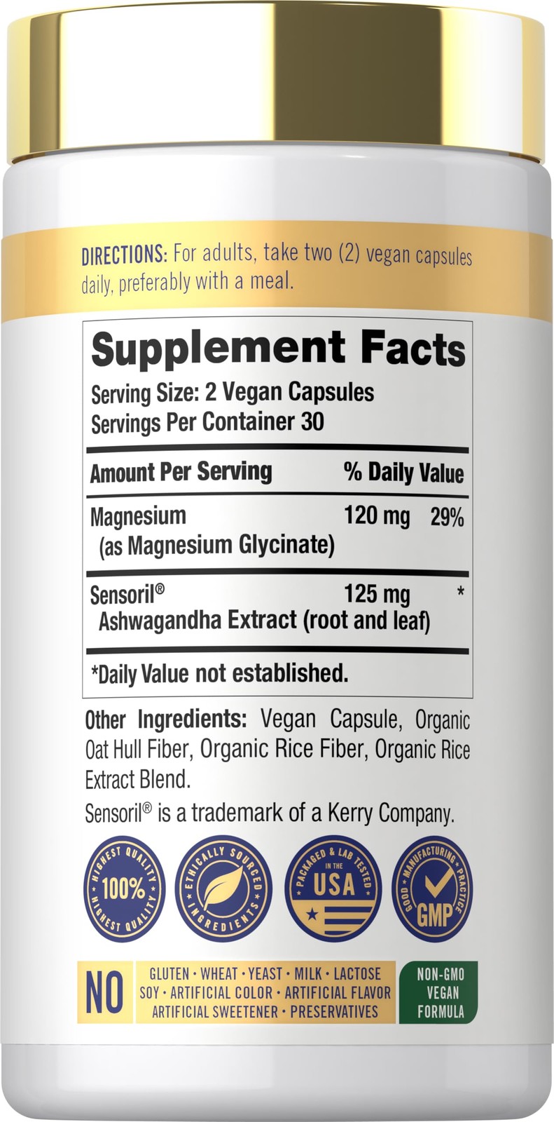 Carlyle Cortisol Supplement | 60 Vegan Capsules | 60 Count (Pack of 1)