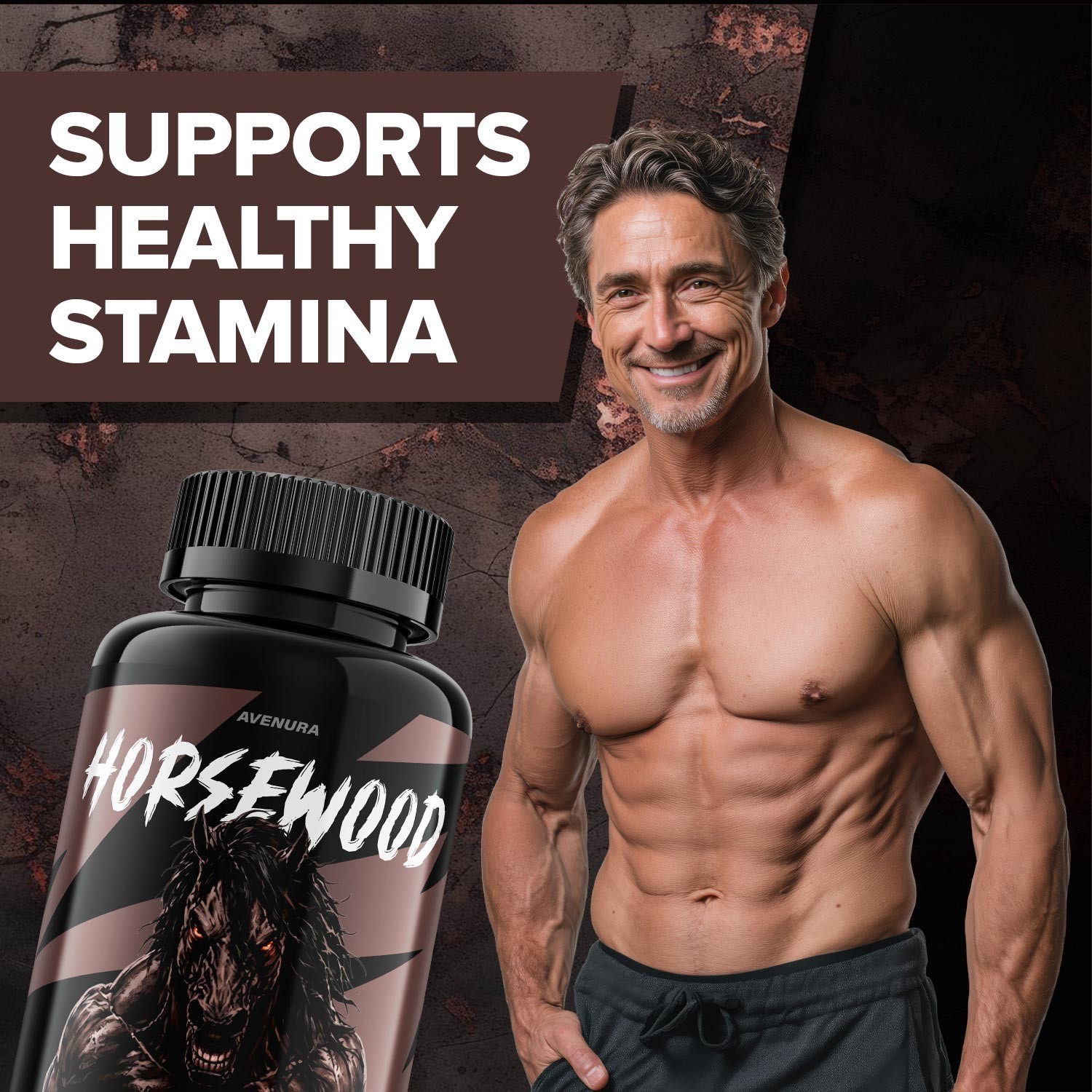 (2 Pack) Horsewood for Men Capsules – Horse Wood Advanced Formula Natural Blend