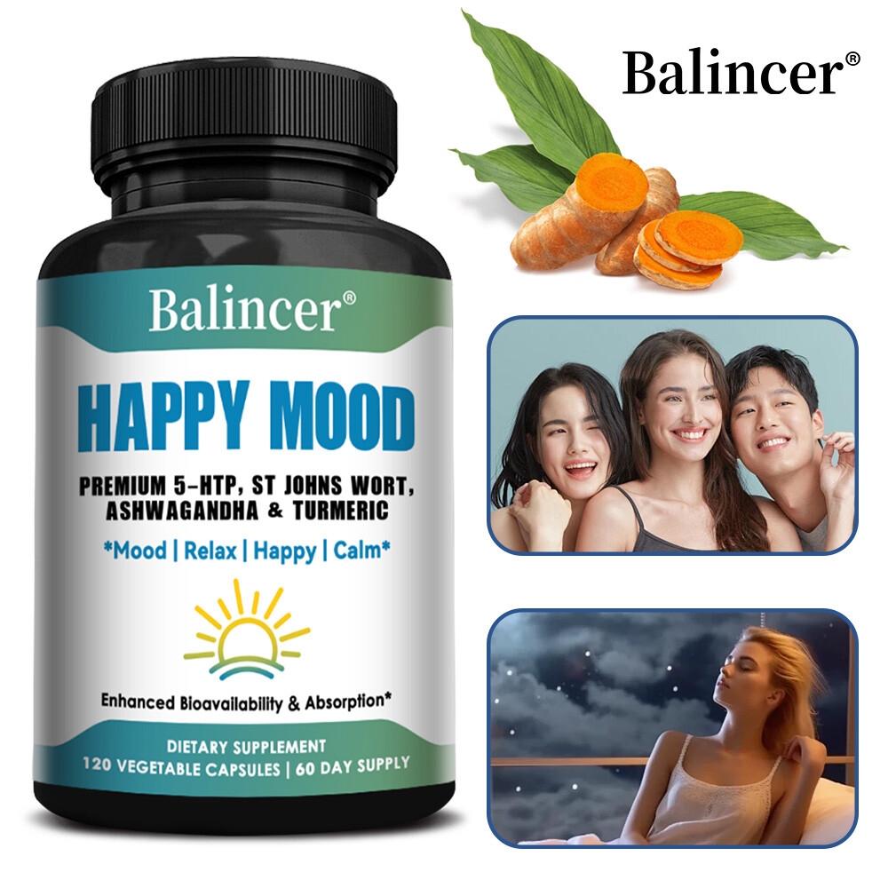 Mood Support Supplements Support Stress Response Improve Mood Memory 30-120 Caps