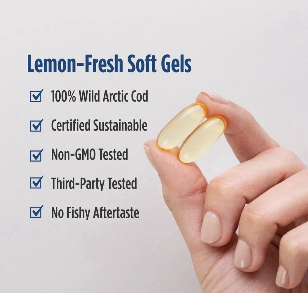 Nordic Naturals Arctic CLO – All Natural Cod Liver Oil Soft Gels, Lemon, 90 Ct