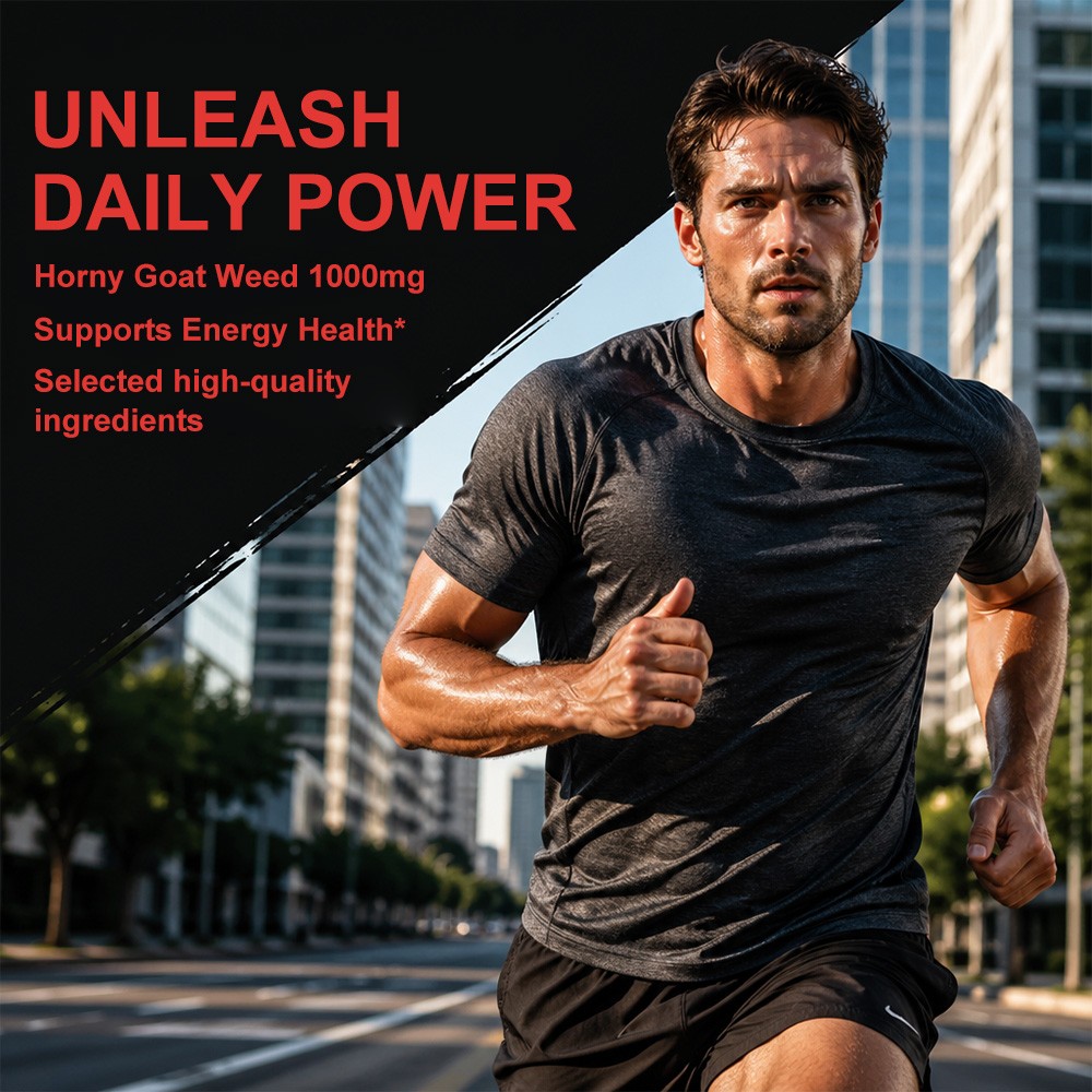 1000mg 9in1 Men Complex with Maca,Natural Energy & Muscle Support 30/60/120 Caps