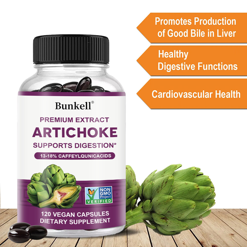 Liver Cleanse Detox Milk Thistle Extracts Silymarin, Artichoke