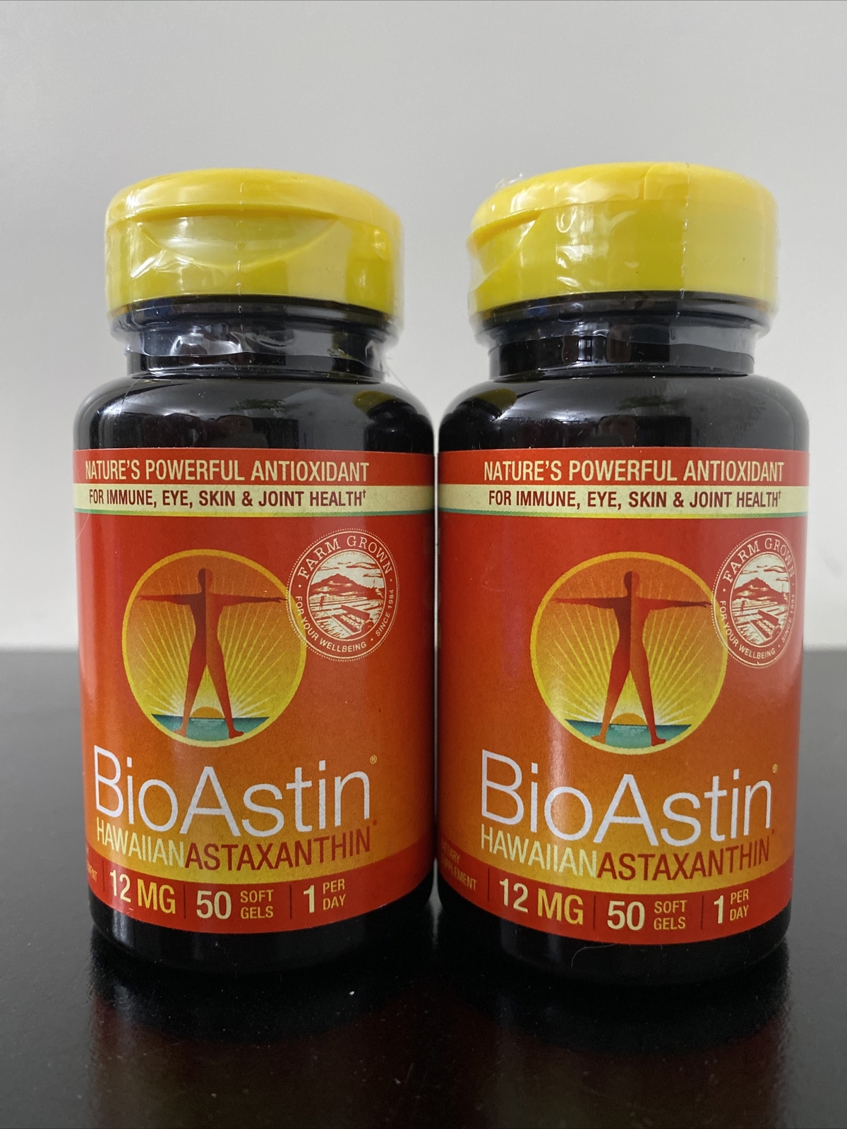 Nutrex BioAstin, Hawaiian Astaxanthin, 12 mg 100gel Capsules
