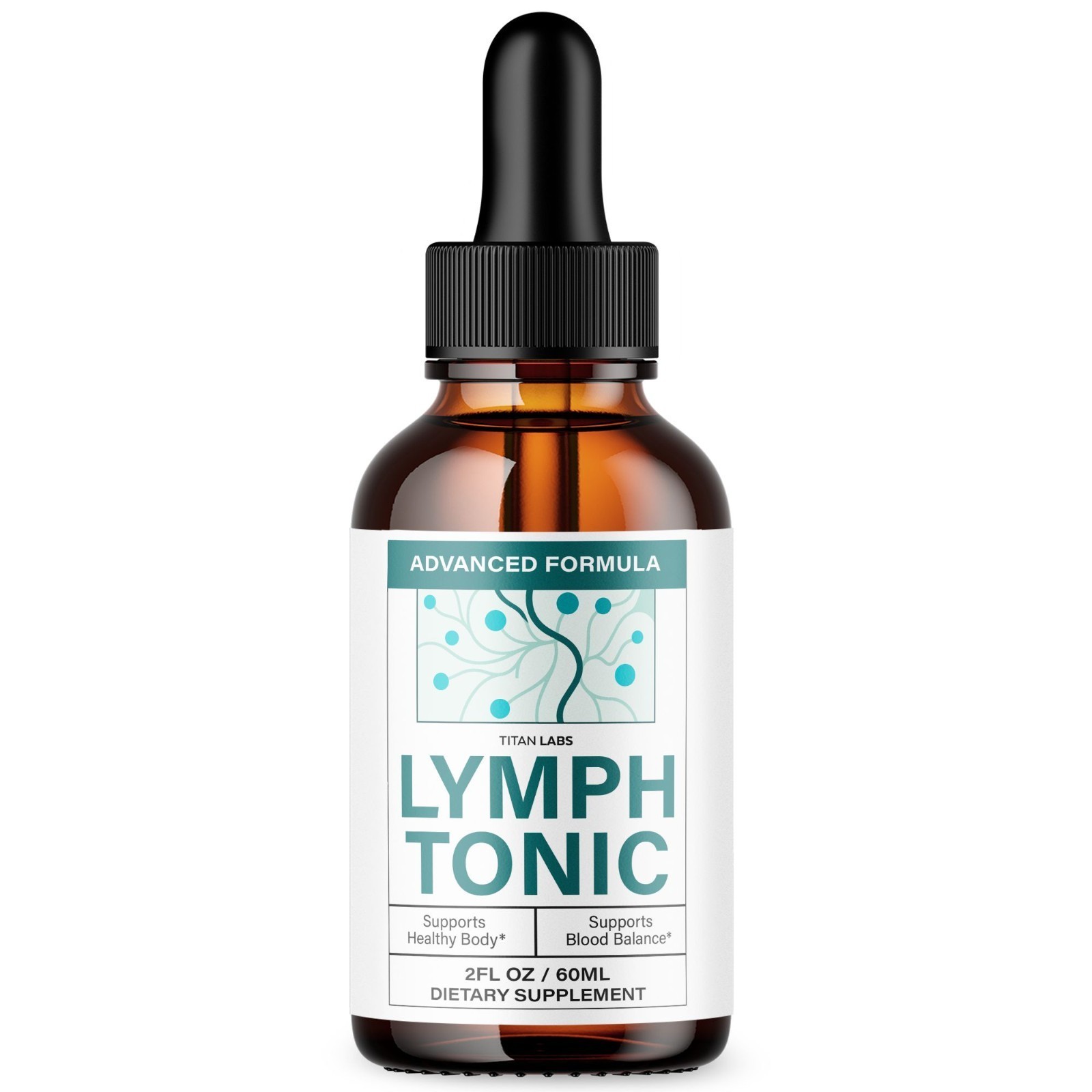 (1 Pack) Lymph Tonic Drops Blood Health Support Formula LymphTonic 30 Servings