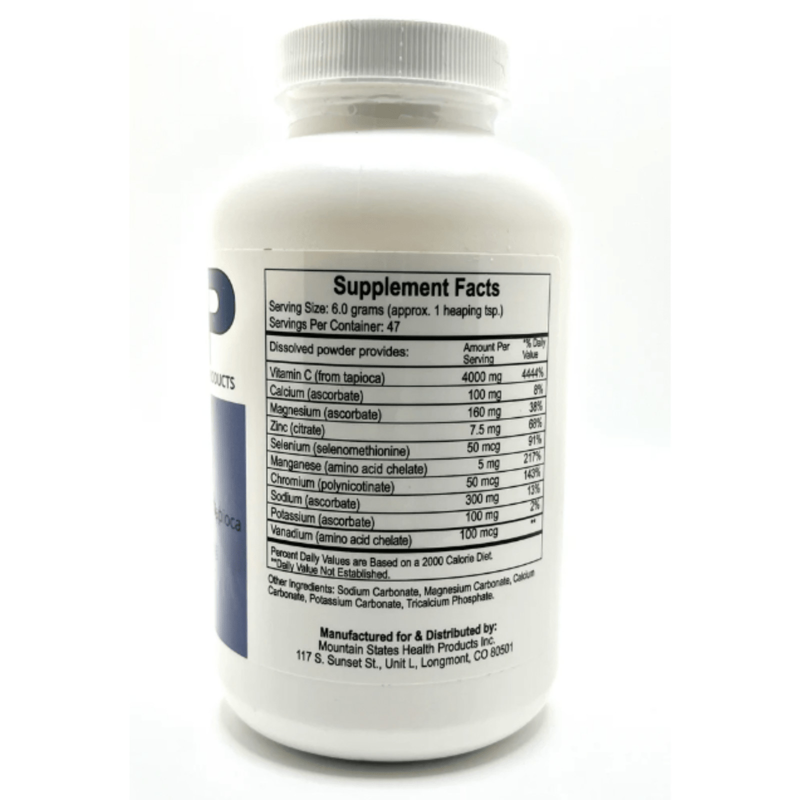 MHP Vitamin C Alka C Powder Supports Daily Wellness and pH Balance 10 Oz