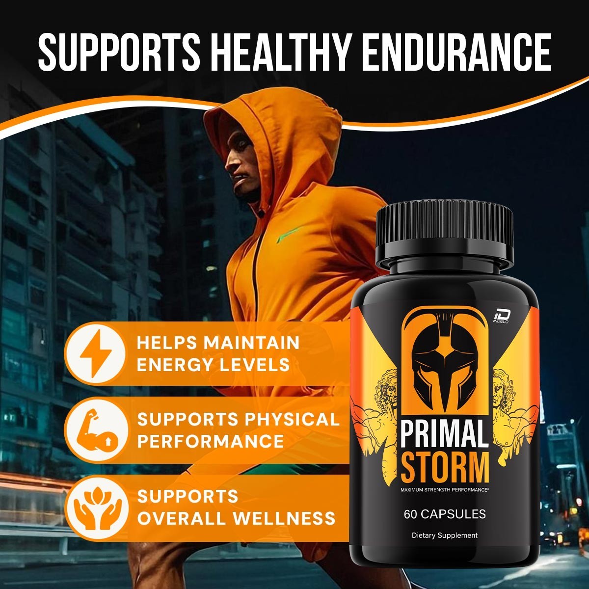 (2 Pack) Primal Storm for Men Capsules – PrimalStorm MultiVitamin Complex Pills