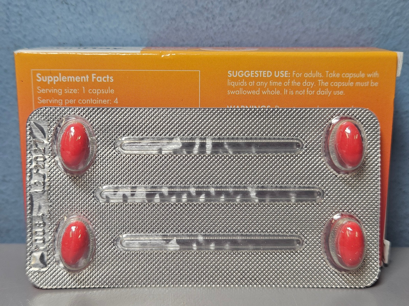 Immunotec SunRay One Weekly Capsule – 4 Capsules – New & Sealed Exp 12/2027