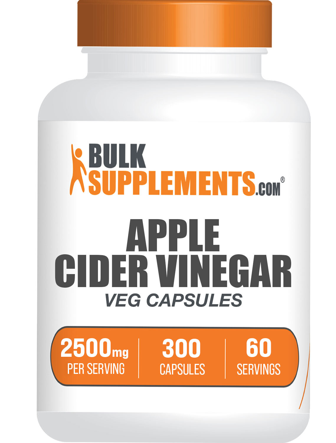 BulkSupplements Apple Cider Vinegar Capsules – Weight Loss Support