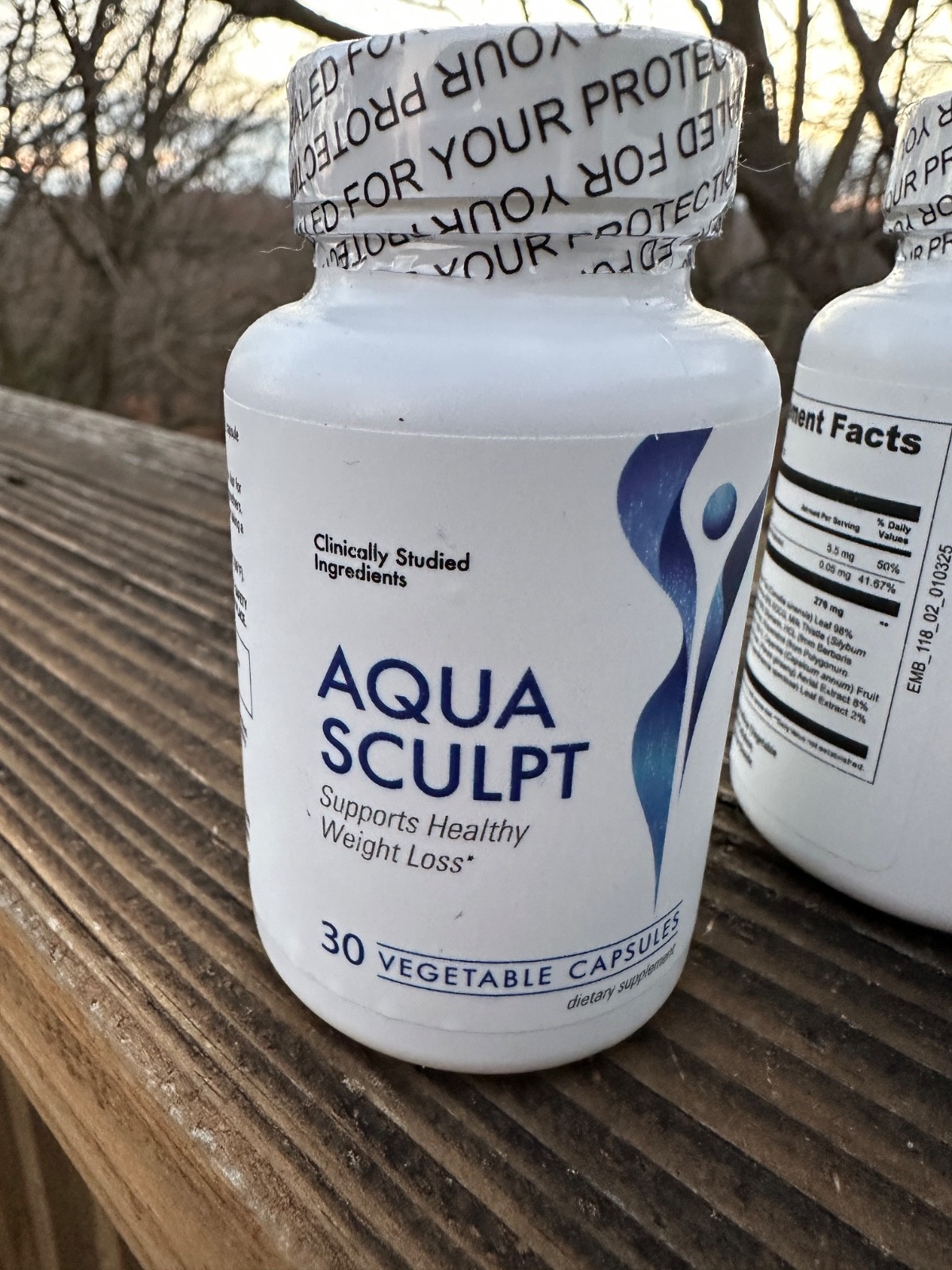 AQUA SCULPT- NATURAL DIETARY WEIGHT LOSS 3 SEALED BOTTLES 90 CAPSULES EXP 08/26