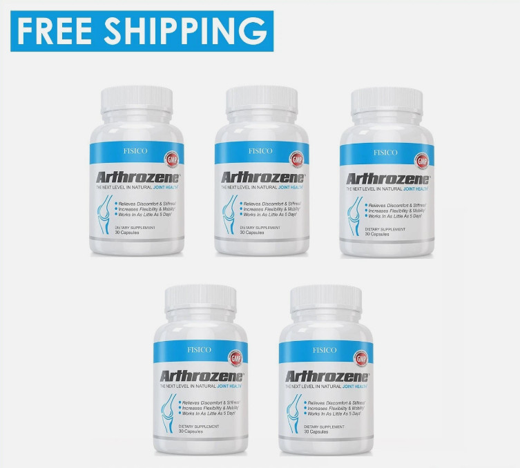 Fisico Arthrozene Joint Support Supplement 30 – Capsules – Pack of 5
