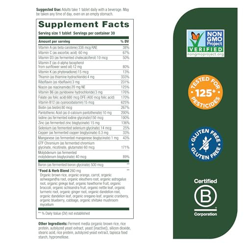 Mens 40+ One Daily Multivitamin 30 Tablet