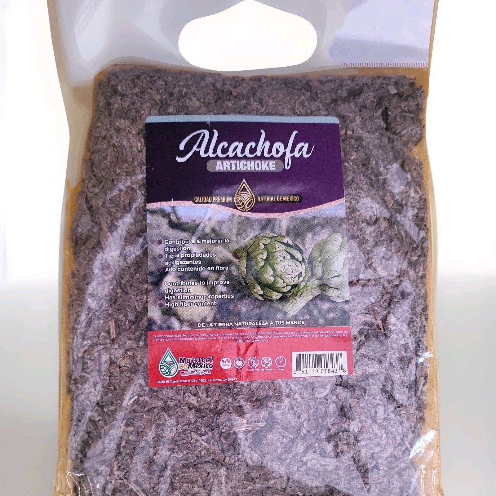 4oz Alcachofa Hierba/te, Artichoke leaf, artichoke tea Organic mexican herb !!!
