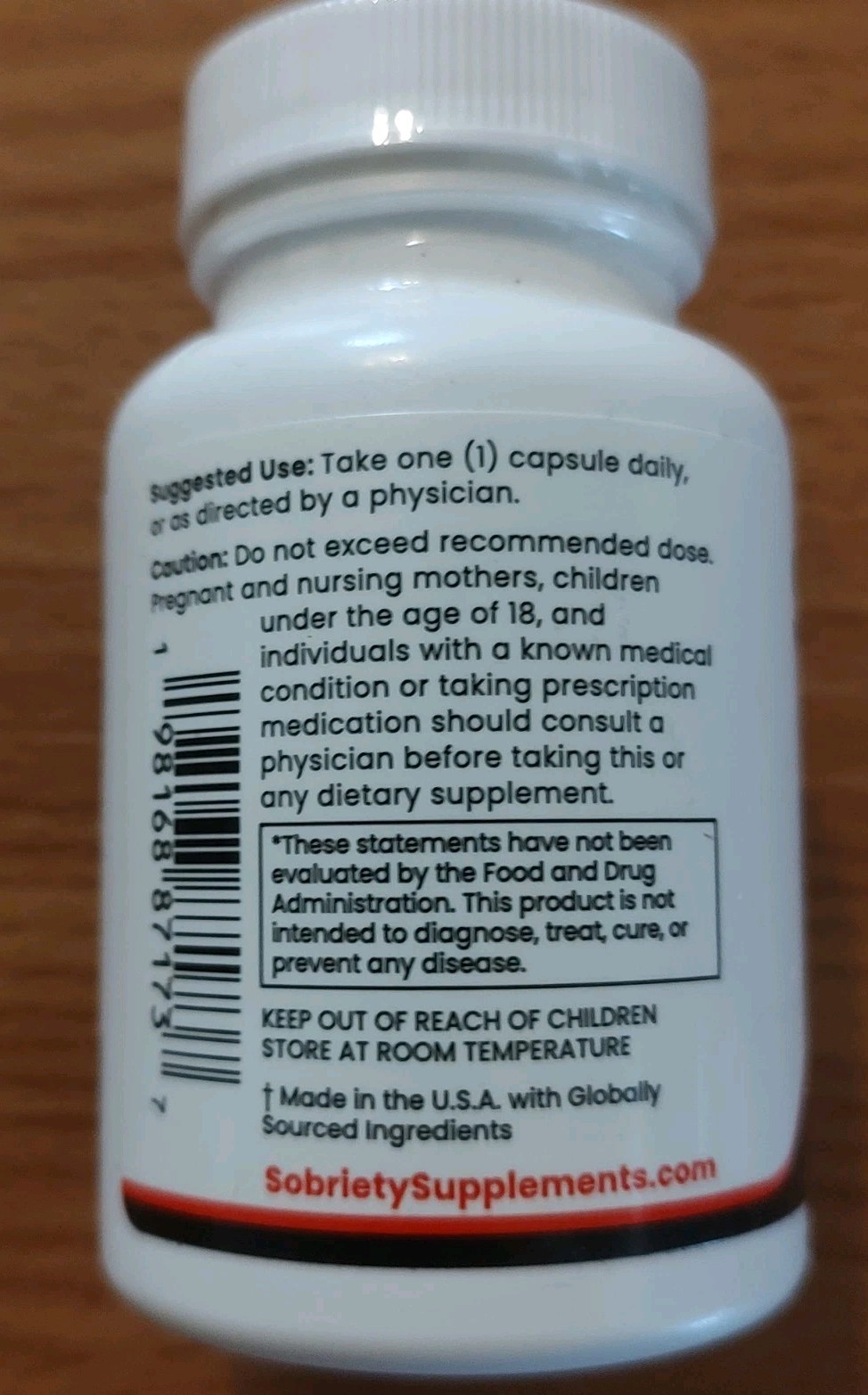 SOB+R | Sobriety Supplement | Designed for a Consistent, Alcohol-Free Lifestyle