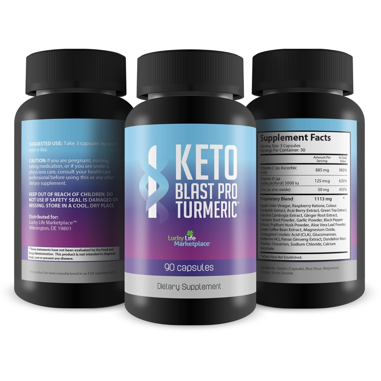 Keto Blast Pro Turmeric – Premium Keto Friendly Turmeric Supplement