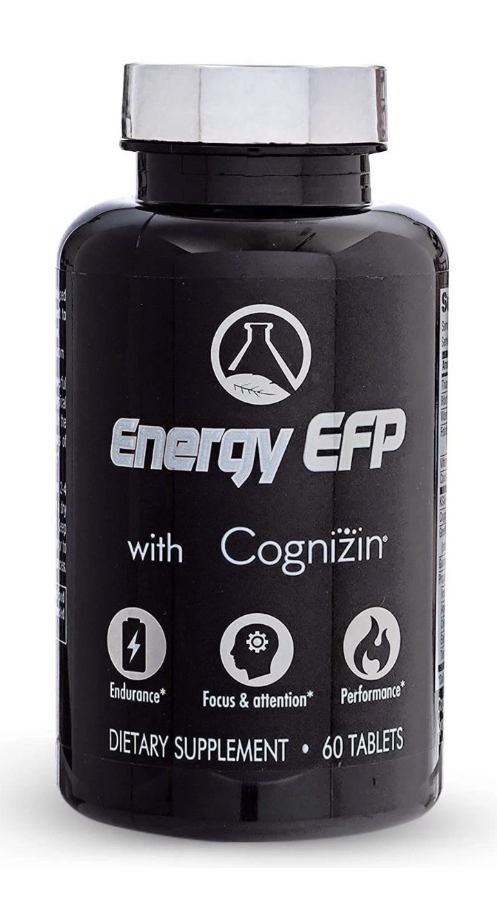 Nugevity Energy EFP With Cognizin Endurance Focus Attention Performance 60Tablet