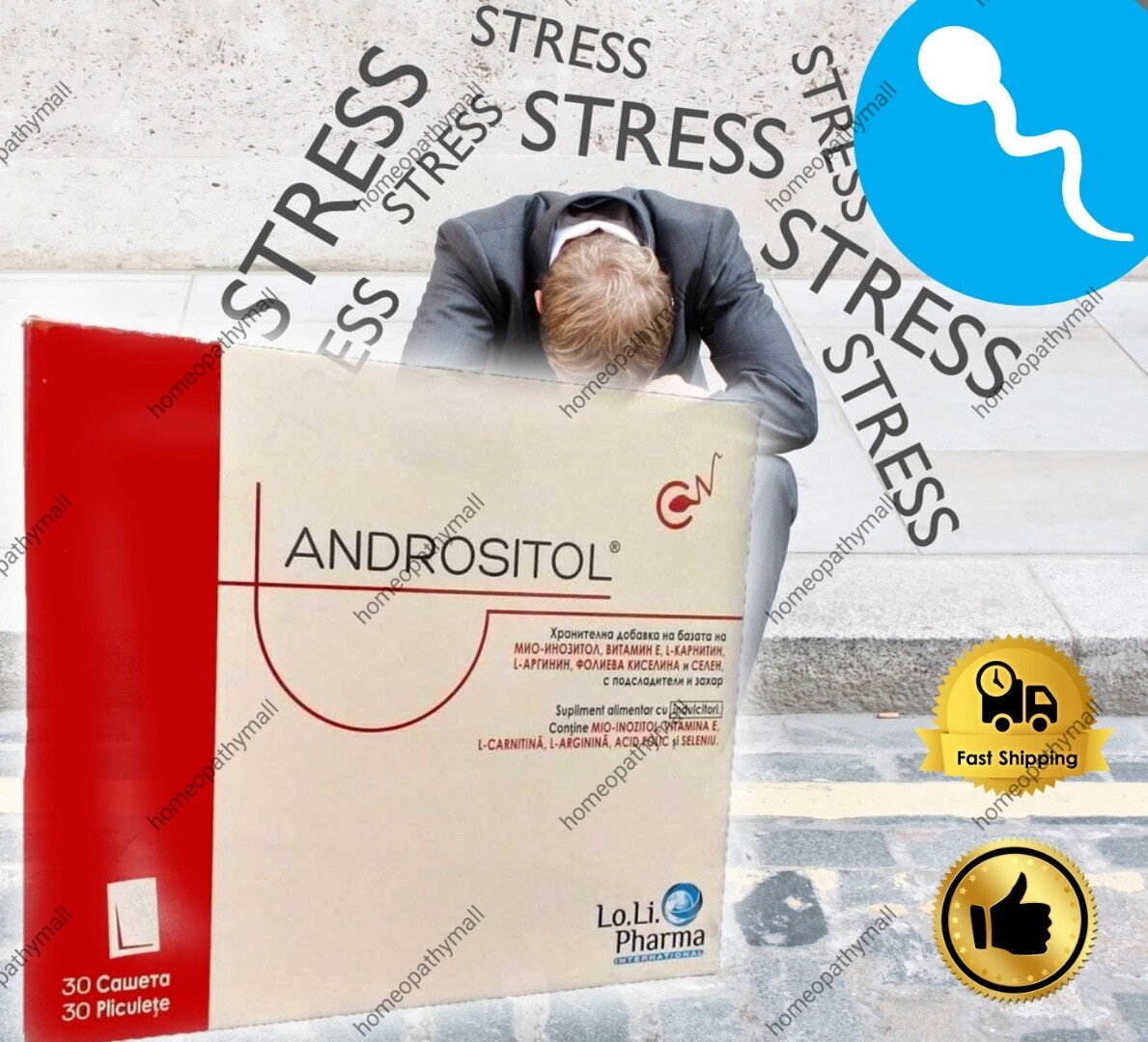 2 Pack ANDROSITOL Supplement x 30 Sachets – Male Reproductive Health Support