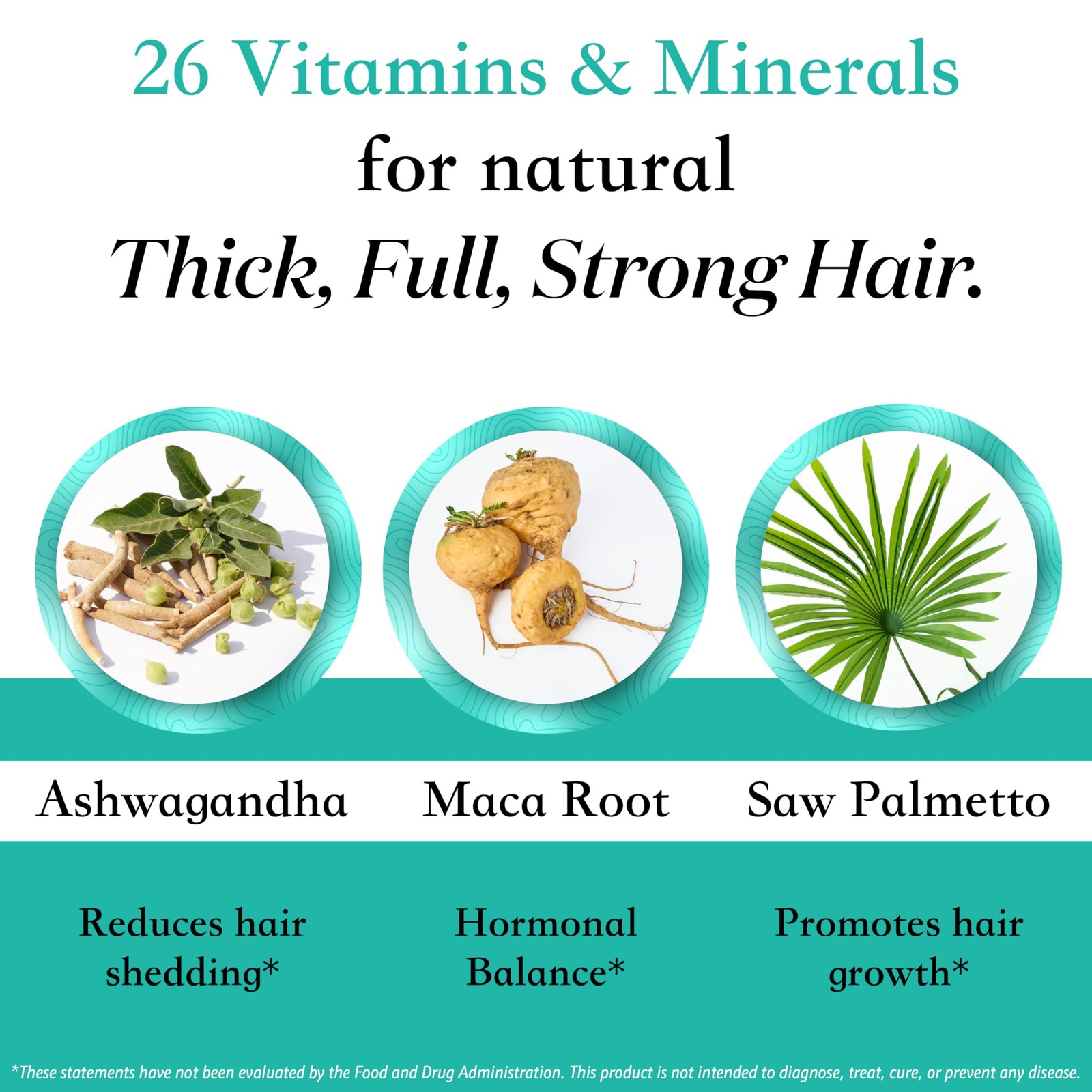 Women’s Balance Hair Growth Supplements, Ages 45 and 120 Count (Pack of 2)