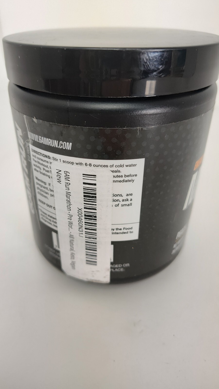 Marathon, Advanced Amino + Preworkout Formula, Peach Mango, 12.7 oz (360 g)