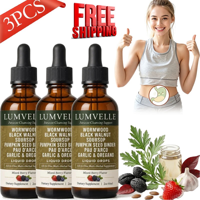 1/2/3 LUMVELLE Wild Harvested Wormwood Herbal Liquid Botanical Supplement Drops