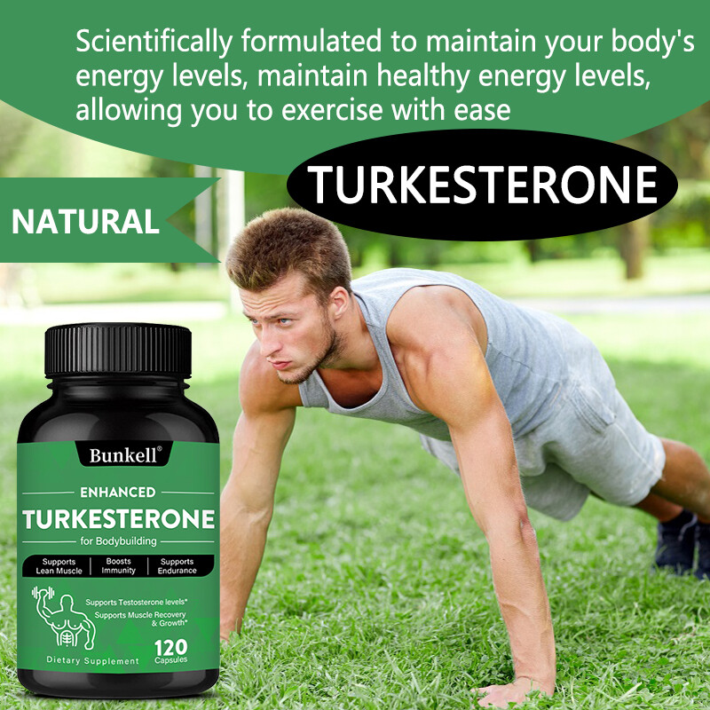 Turkesterone Capsules 500 Mg – Supports Muscle Growth And Endurance, Strength