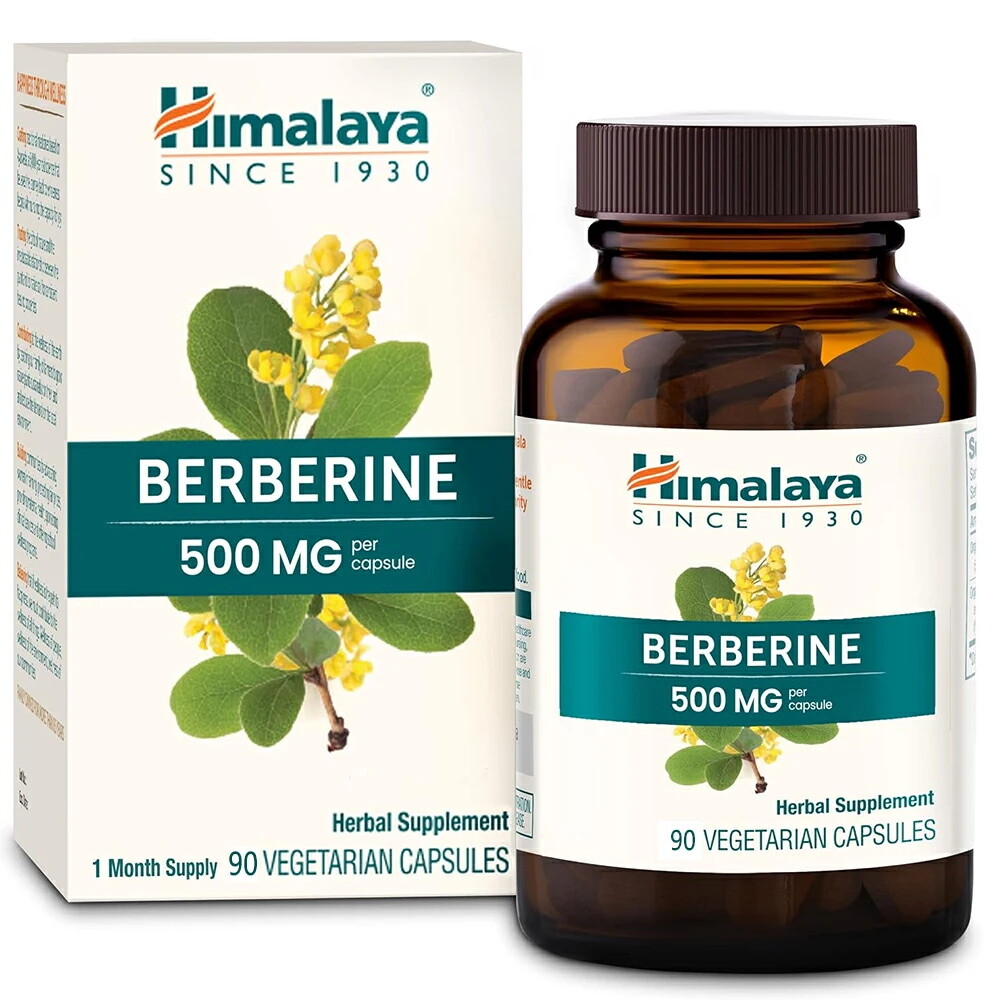 BERBERINE 500M Gcopsule Herbal Supplement 90 VEGETARIAN CAPSULES
