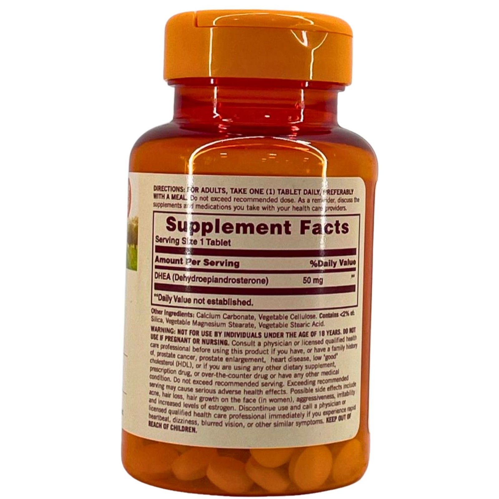 Sundown DHEA 50mg 60 Tablets 3 Pack New Exp 12/2026